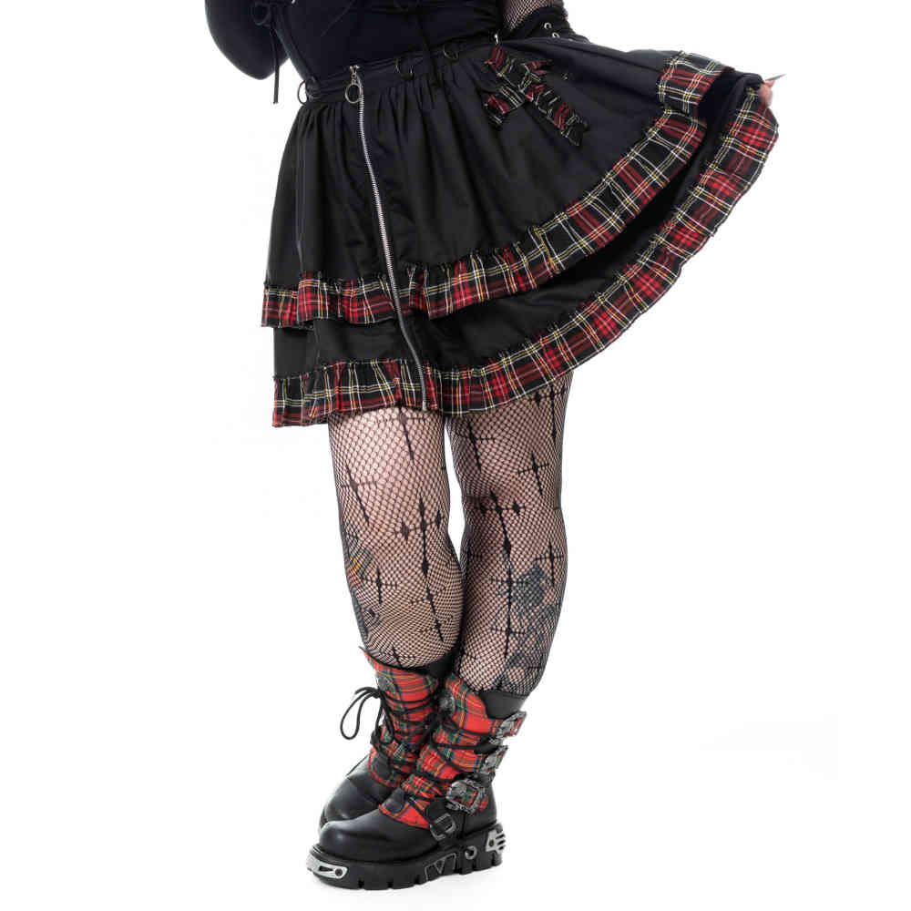 Heartless - Graveyard Skirt - Black
